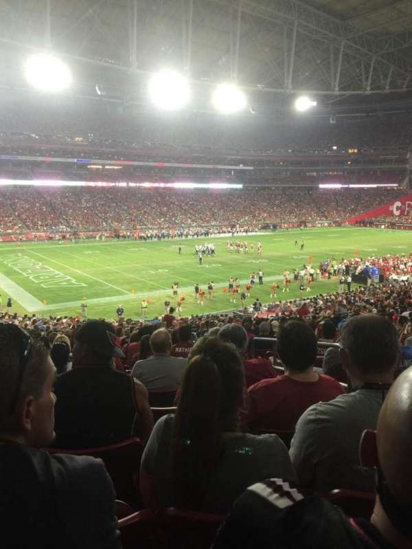 State Farm Stadium, section: 114, row: 39, seat: 3