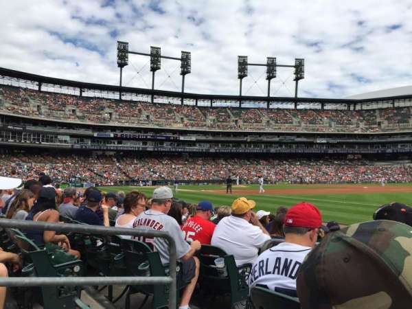 Comerica Park, section: 116, row: 8, seat: 23