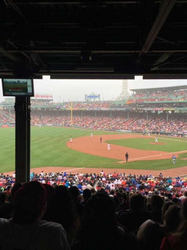 Fenway Park, section: grandstand 30, row: 13, seat: 19