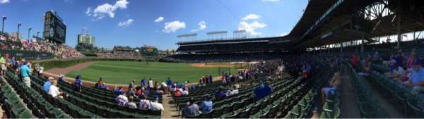 Wrigley Field, section: 103, row: 11, seat: 8