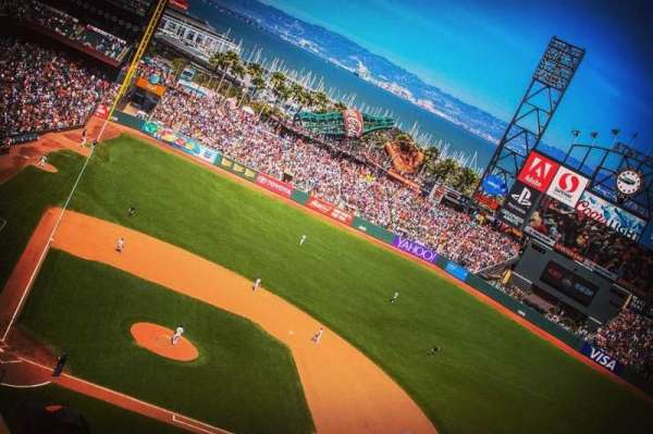 Oracle Park, section: VR311, row: 5, seat: 6