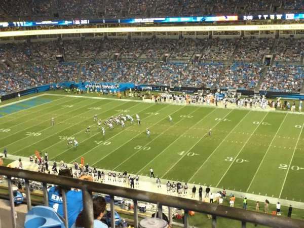 Bank of America Stadium, section: 512, row: 1, seat: 13