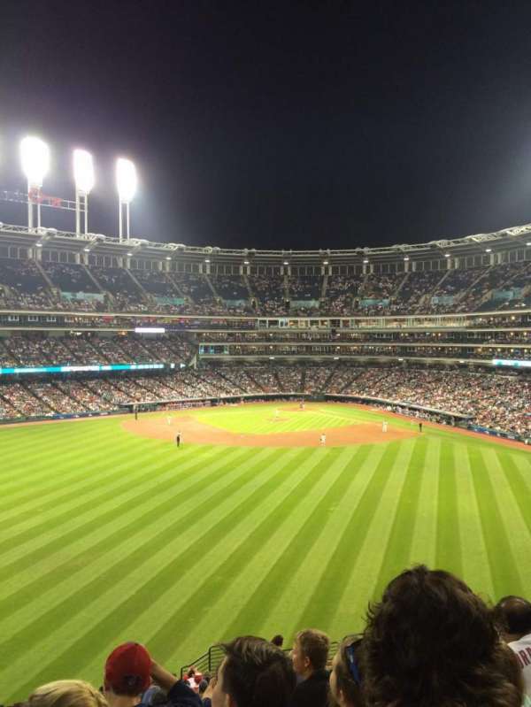 Progressive Field, section: 184, row: V, seat: 13