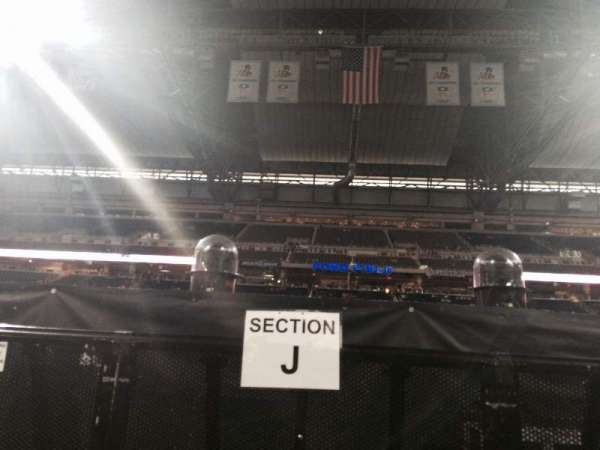 Ford Field, section: Floor J, row: 1, seat: 15