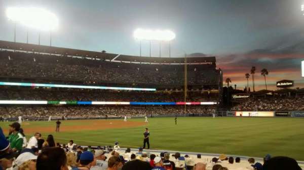 Dodger Stadium, section: 42FD, row: J, seat: 5