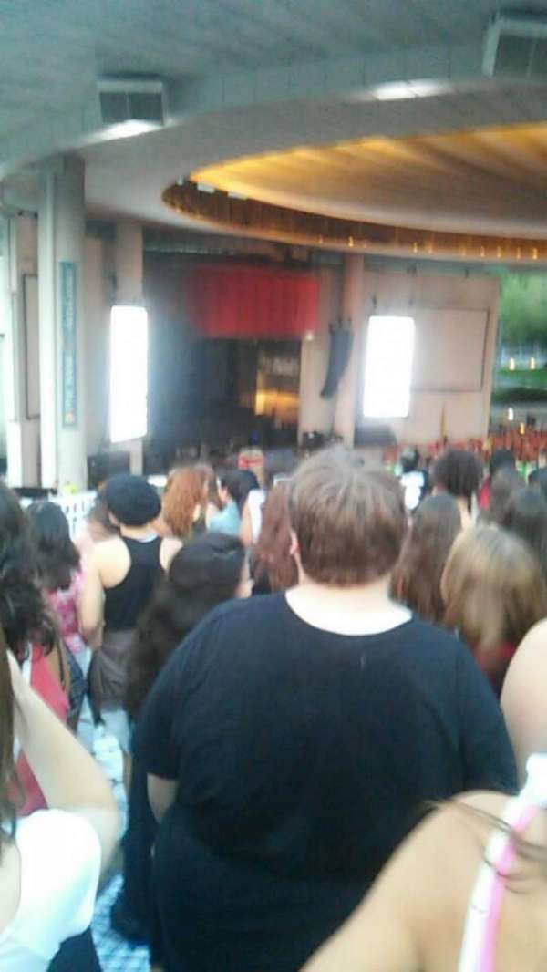 PNC Bank Arts Center, section: Lawn