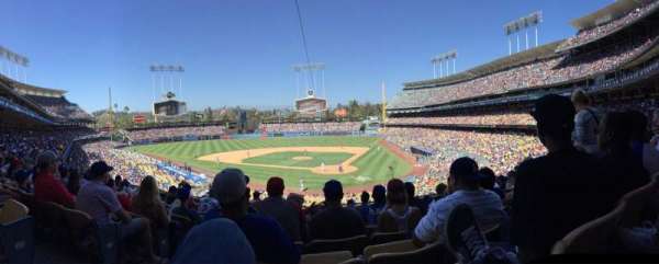 Dodger Stadium, section: 111lg, row: J, seat: 4