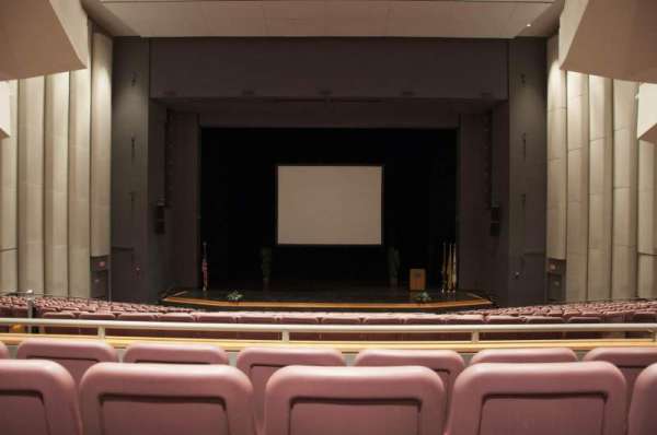 MainStage Theatre, Buffalo, section: Rear Orchestra - Center, row: DD, seat: 107