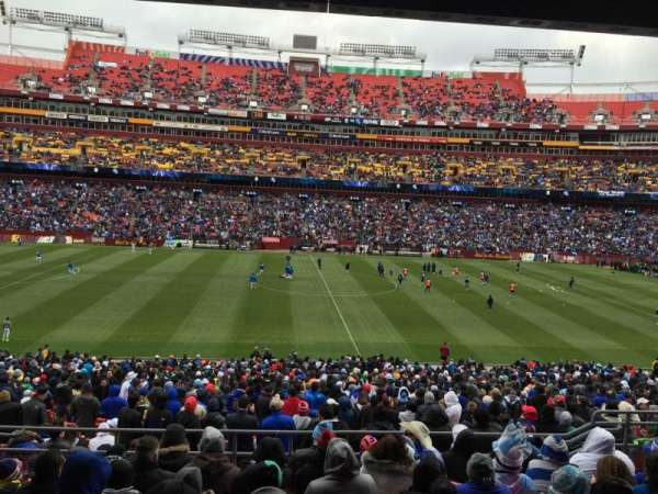 Northwest Stadium, section: 222, row: 8, seat: 8