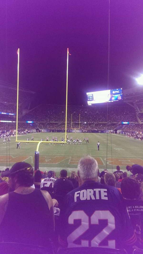 Soldier Field, section: 122, row: 12, seat: 8