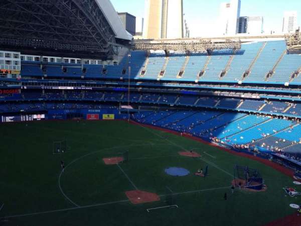 Rogers Centre, section: 532, row: 2, seat: 10