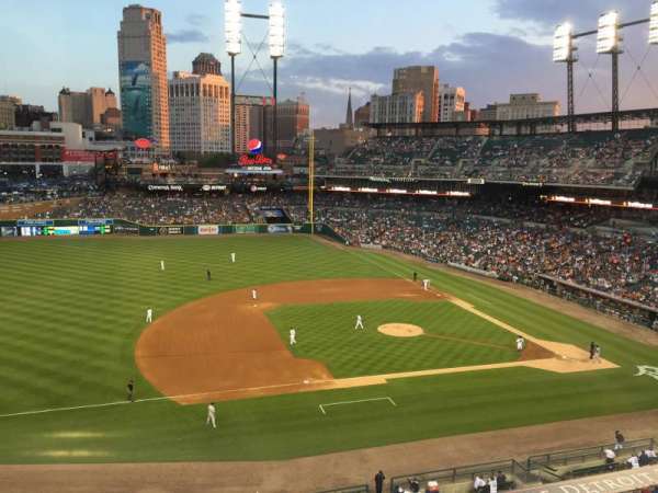 Comerica Park, section: 336, row: A, seat: 1