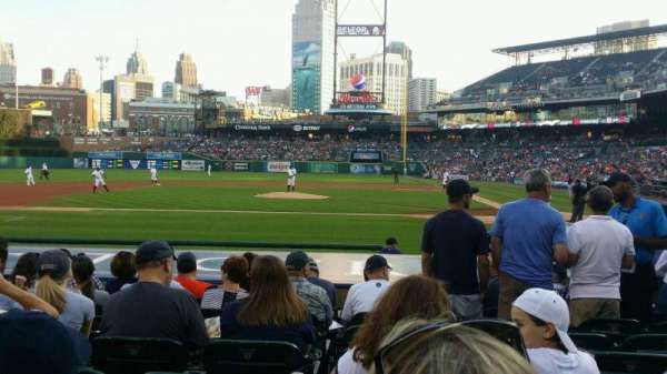 Comerica Park, section: 132, row: 14, seat: 9