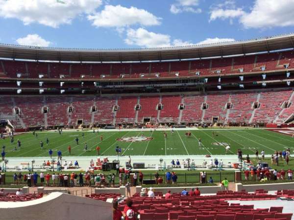 Bryant-Denny Stadium, section: HH