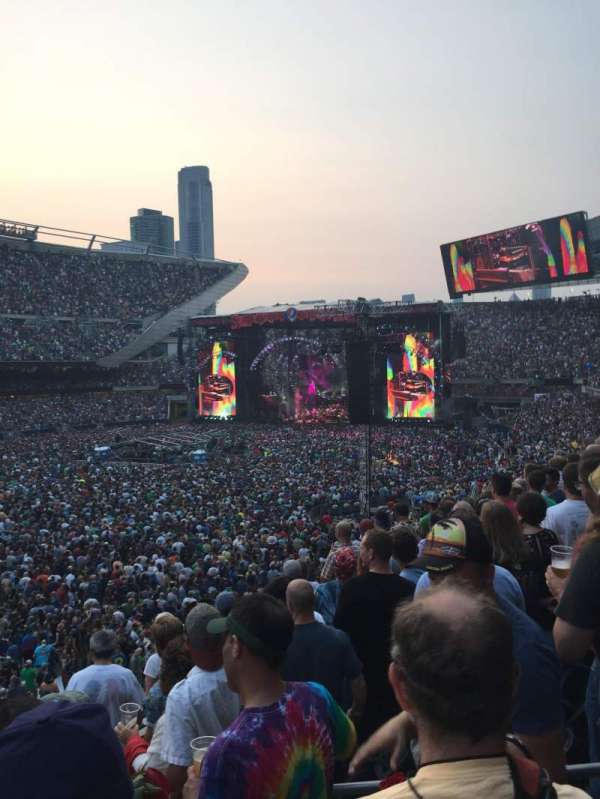 Soldier Field, section: 214, row: 6, seat: 14