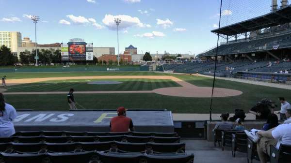 Victory Field, section: 109, row: L, seat: 1