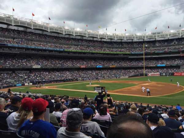 Yankee Stadium, section: 114a, row: 24, seat: 7