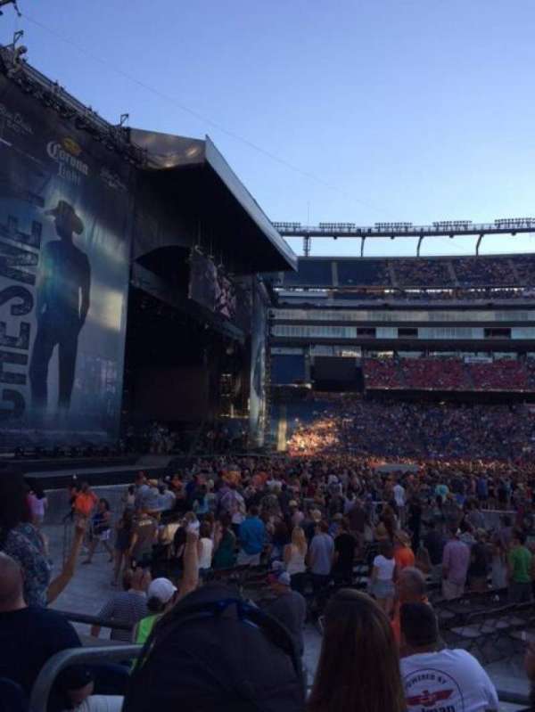 Gillette Stadium, section: 113, row: 7, seat: 20