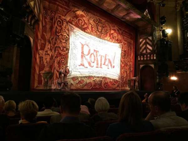 St. James Theatre, section: Orchestra L, row: H, seat: 19