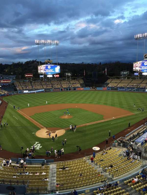 Dodger Stadium, section: 4RS, row: A, seat: 7
