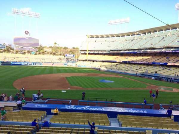 Dodger Stadium, section: 133LG, row: A, seat: 7