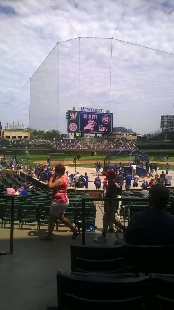Wrigley Field, section: 119, row: 6, seat: 1