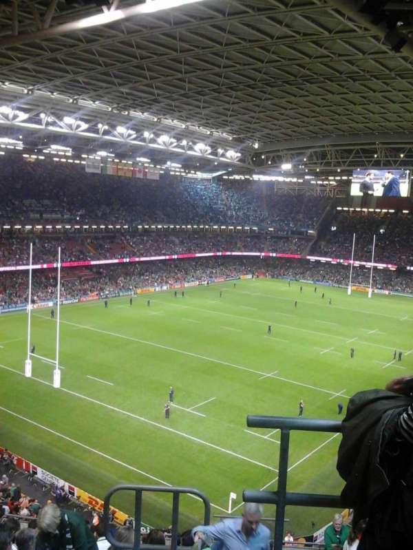 Principality Stadium, section: U16, row: 13, seat: 25