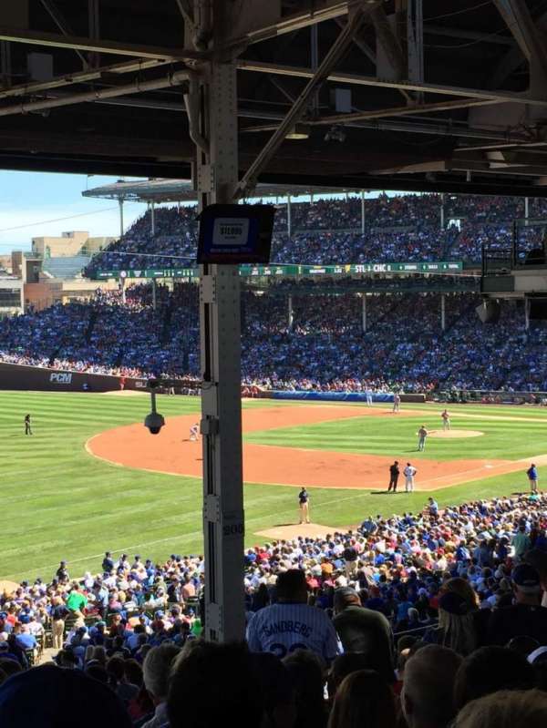 Wrigley Field, section: 205, row: 25, seat: 12