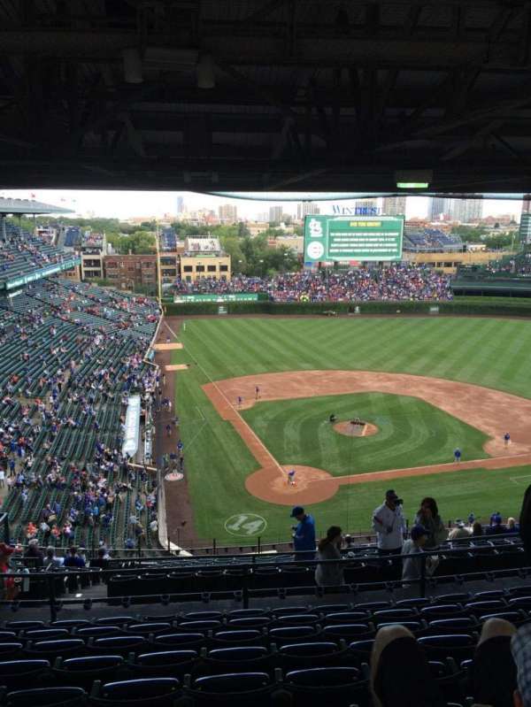 Wrigley Field, section: 420R, row: 9, seat: 10