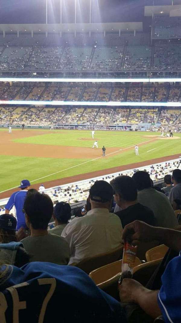 Dodger Stadium, section: 159LG, row: J, seat: 8