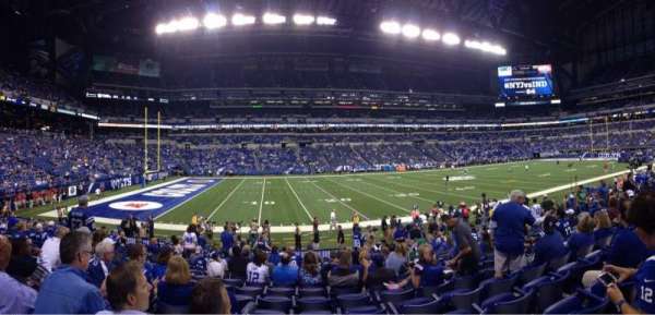 Lucas Oil Stadium, section: 143, row: 16, seat: 17
