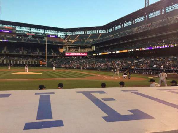 Coors Field, section: 137, row: 6, seat: 5