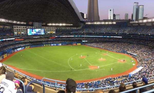 Rogers Centre, section: 532, row: 4, seat: 20