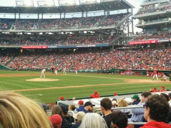 Nationals Park, section: 115, row: N, seat: 7