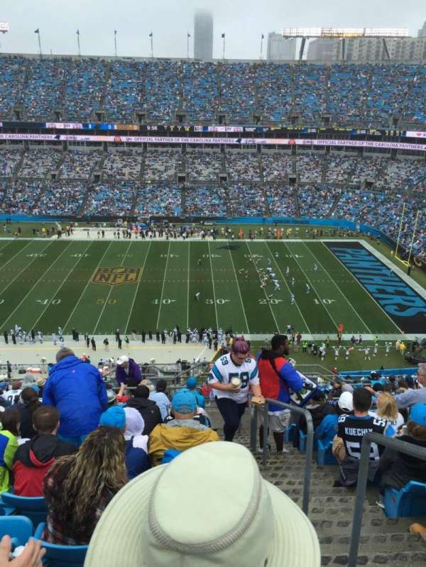 Bank of America Stadium, section: 541, row: 14, seat: 1