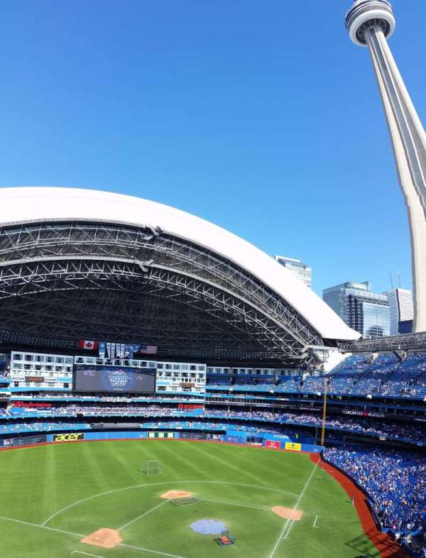 Rogers Centre, section: 526, row: 3, seat: 19