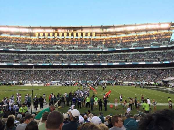 Lincoln Financial Field, section: 103, row: 12, seat: 12