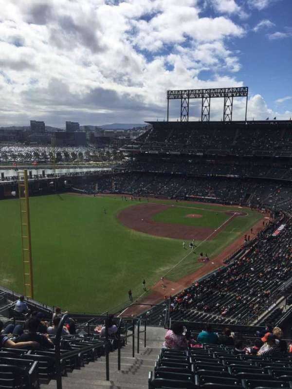 Oracle Park, section: VR333, row: 12, seat: 22