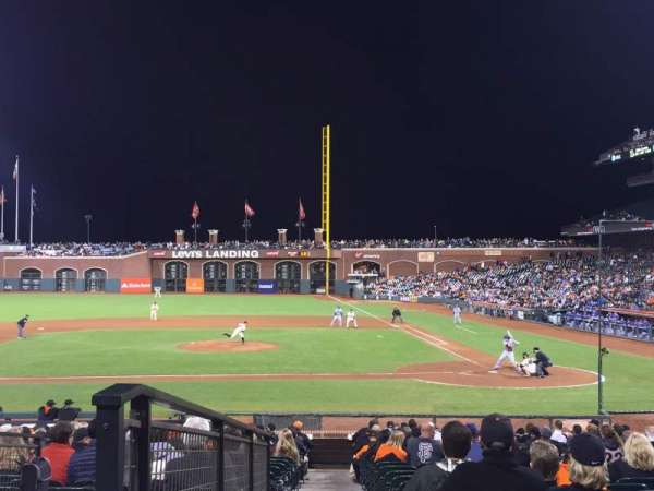 Oracle Park, section: 122, row: 24, seat: 4