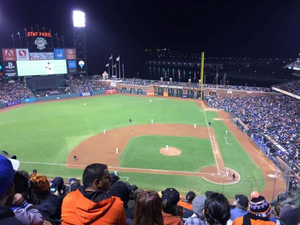 Oracle Park, section: VR321, row: 7, seat: 5