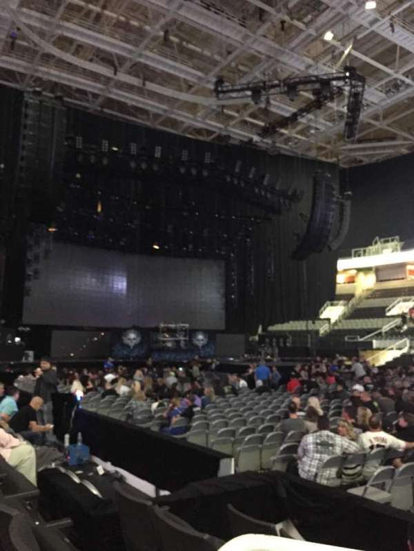SAP Center, section: 113, row: 4, seat: 24