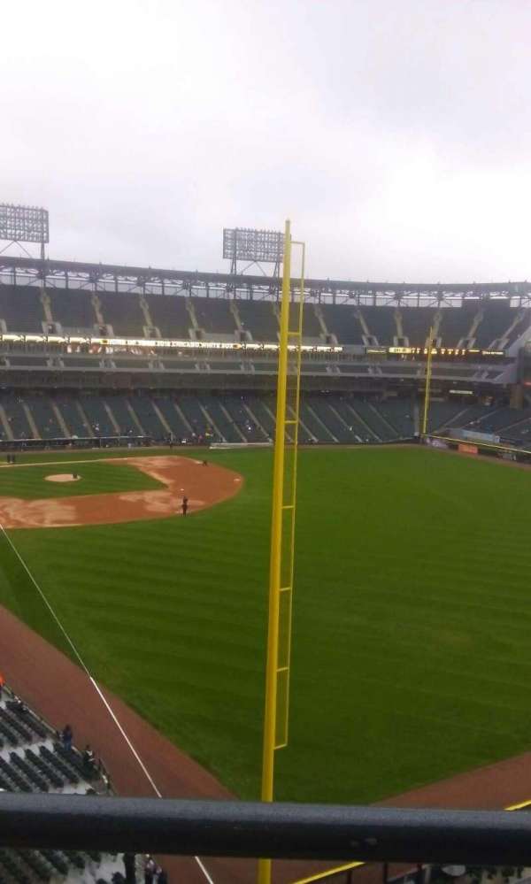 Rate Field, section: 507, row: 1, seat: 8
