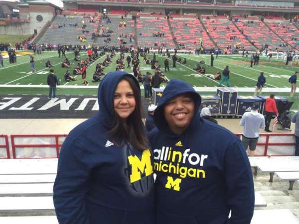 SECU Stadium, section: 3, row: J, seat: 26
