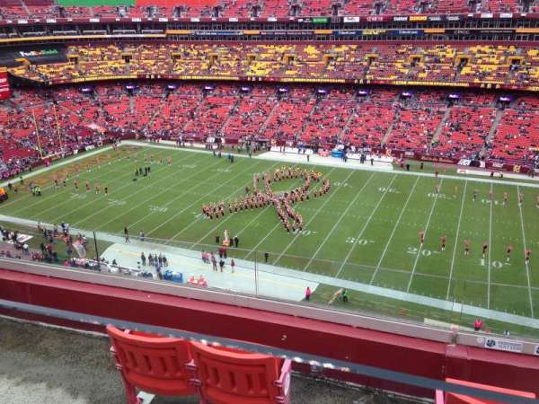 Northwest Stadium, section: 452, row: 4, seat: 13