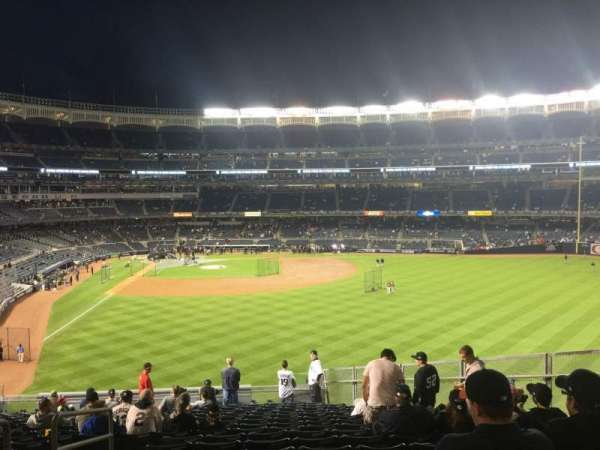 Yankee Stadium, section: 205, row: 18, seat: 17