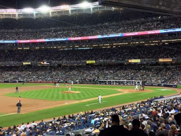 Yankee Stadium, section: 127b, row: 6, seat: 11