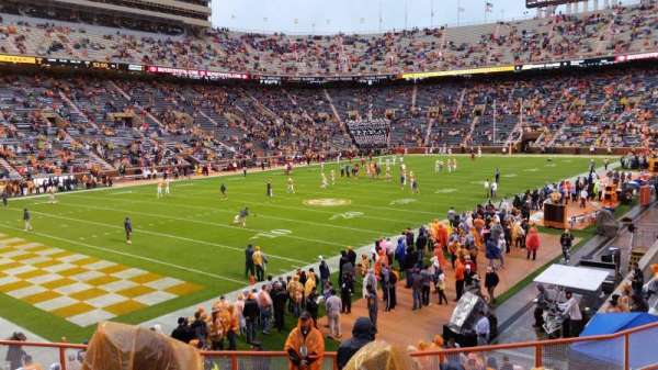 Neyland Stadium, section: X3, row: 13, seat: 26