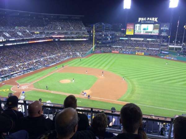 PNC Park, section: 308, row: L, seat: 14