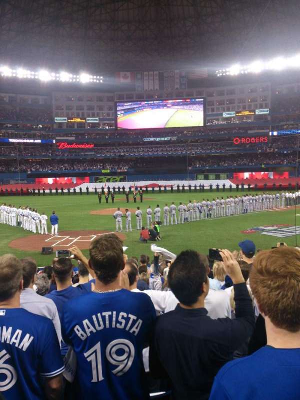 Rogers Centre, section: 120L, row: 17, seat: 107