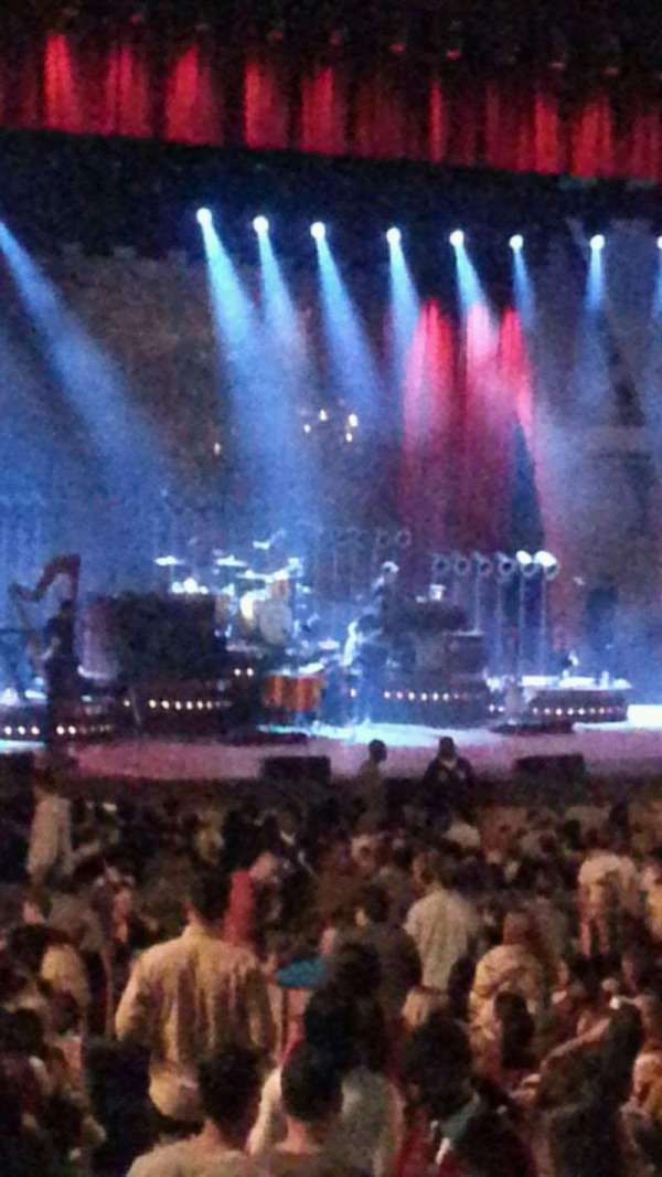 Hollywood Bowl, section: E, row: 7, seat: 1